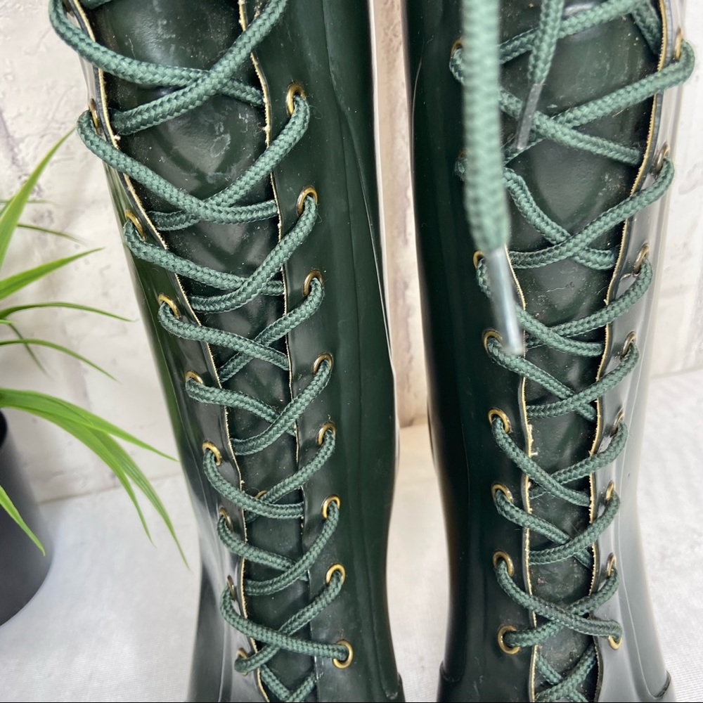 Green Hunter Lapins Boots US 6F, EU37 - Picture 5 of 16